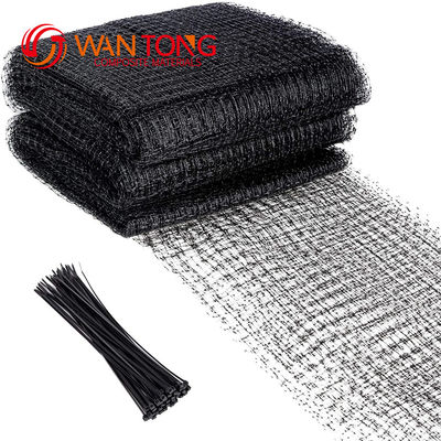 Réseau anti-oiseaux extrudé en plastique HDPE PP de couleur personnalisée avec maille de 2 cm