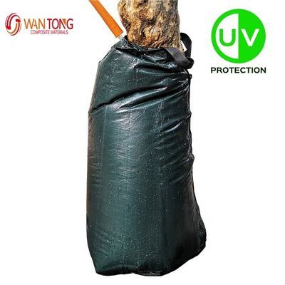 20 gallons de sacs d'arrosage en PE avec fermeture à glissière Solution d'irrigation goutte à goutte écologique
