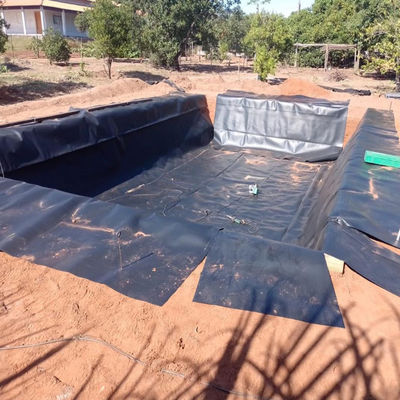 0.5 mm HDPE géomembrane pour étang Liner étang largeur 2m-8m géomembrane HDPE