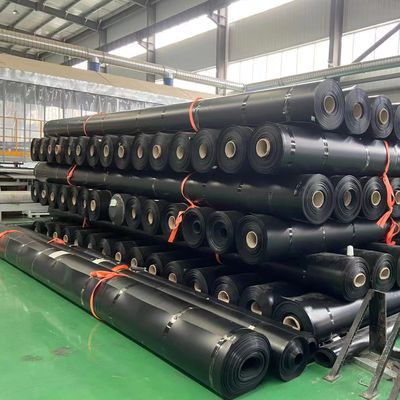 Membrane d'étang renforcé en HDPE pour une matière première 100% vierge en HDPE LLDPE