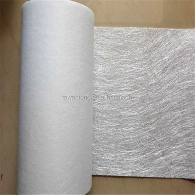 Dureté intermédiaire Tapis de fibre de verre en argent pour plastique renforcé de fibre de verre