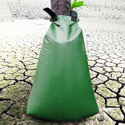 PE PVC Maillage Tarpe Autodégout Irrigation Sac d'eau d'arbre 15 20 Gallons pour la culture des arbres