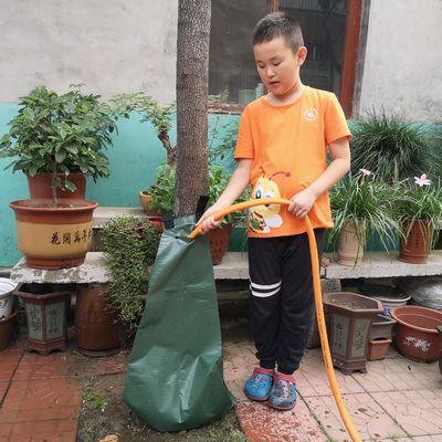 PE PVC Maillage Tarpe Autodégout Irrigation Sac d'eau d'arbre 15 20 Gallons pour la culture des arbres