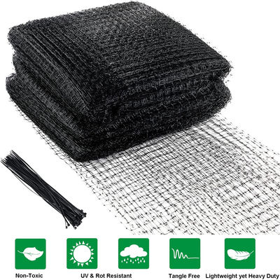 Protégez votre jardin avec des filets en plastique de coupe Agriculture Réseau anti-oiseaux UV 25g/m2