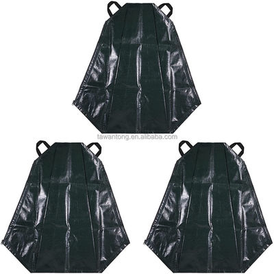 Sacs d'arrosage pour arbres 20 gallons système d'irrigation par goutte à goutte portable renforcé en PE pour plantes