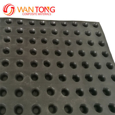 Celle de drainage de 10 mm en panneau bleu HDPE de construction avec certification CE/ISO9001/ISO14001