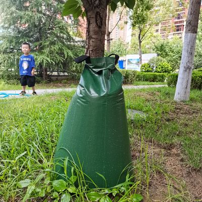 Sacs de plantation d'arbres de 15 à 20 gallons avec tissu en PVC et fonction d'arrosage à libération lente