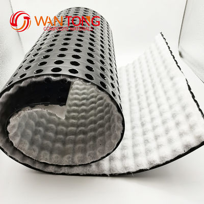 10 mm 20 mm 30 mm panneau de cellules de drainage feuille de plastique en cavité de drainage plaque tapis pour paysage