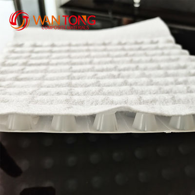 10 mm 20 mm 30 mm panneau de cellules de drainage feuille de plastique en cavité de drainage plaque tapis pour paysage