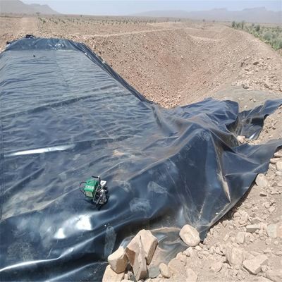 Service d'installation sur site pour le revêtement de piscine à géomembrane en HDPE lisse standard ASTM