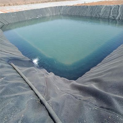 Liner de géomembrane en plastique de polyéthylène pour étang d'eau de style chinois