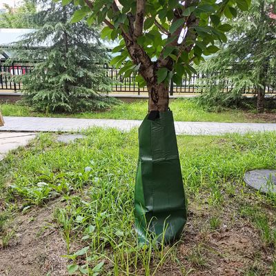 Verte 2 paquets 15 gallons à libération lente irrigation par goutte-à-goutte à l'arbre Sac d'arrosage CE/ISO approuvé