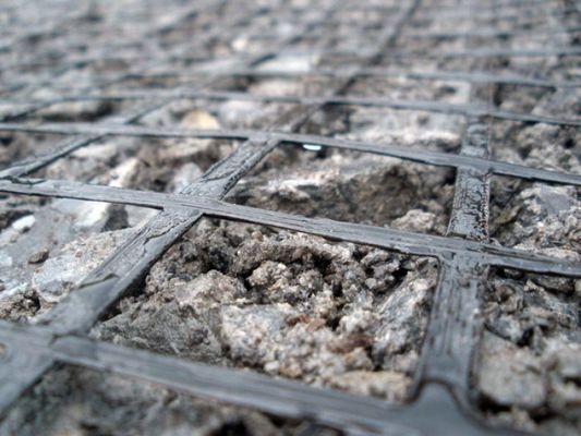Géogrides composites en acier plastique de 20 kn-1200 kn pour la construction de routes et la stabilisation du sol