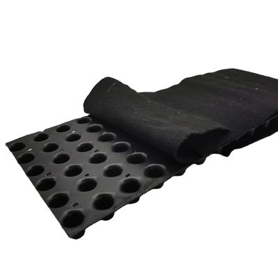 Tableau de drainage de recyclage vierge en PEHD de 8 mm pour les bâtiments de structures de stationnement souterraines