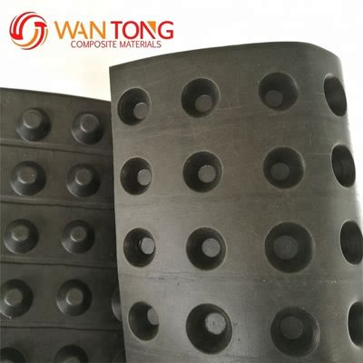 Autres produits de terrassement 12 mm hauteur de fossette drainage de cellules de drainage planche pour jardin de toit