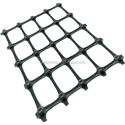 1-6m de largeur Géogrides de plastique biaxial Géocomposites La solution ultime pour la construction de routes