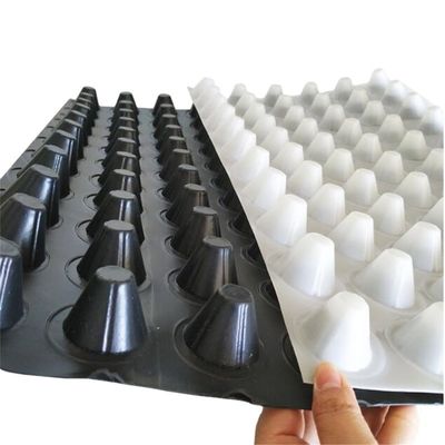 Produits de terrassement 8 mm plaque de drainage en HDPE avec cavité avec certification ISO9001