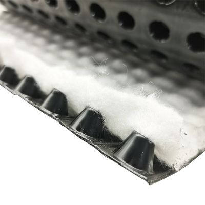 Produits de terrassement 8 mm plaque de drainage en HDPE avec cavité avec certification ISO9001
