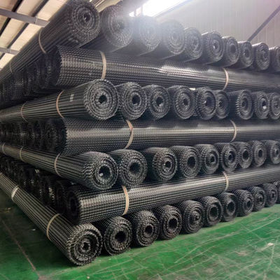40-40kn Bi-axiale Géogrid plastique pour le mur de soutènement Augmenter votre efficacité de la construction