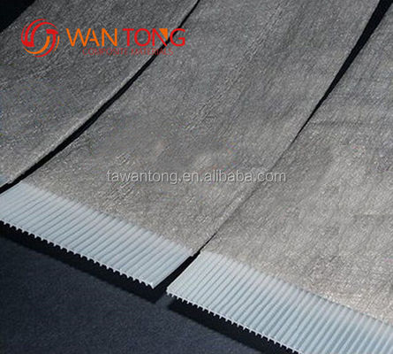 4 mm Hauteur PP PE Géotextiles Type Drainage vertical préfabriqué PVD Drainage en carton plastique