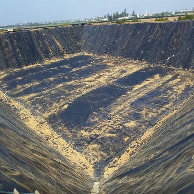 Géomembrane en HDPE pour le projet de barrage selon les exigences du client