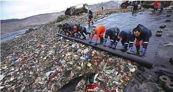 Géomembrane en HDPE pour le projet de barrage selon les exigences du client