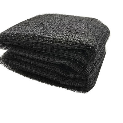 7*100ft Matériau PP Maillage extrudé Réseau anti taupe Réseau en plastique noir pour l'agriculture