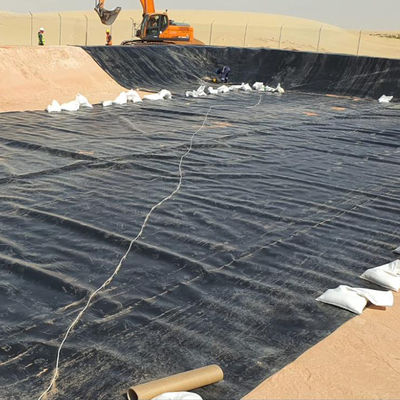 0.4 mm Épaisseur Hdpe Geomembrane Fish Farm Liner pour la construction de piscines contemporaines