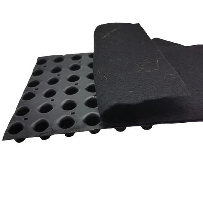 Protection supérieure du toit en HDPE avec géotextile de hauteur de 8 mm à 60 mm