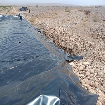 1Géomembrane en HDPE de 0,2 mm pour la construction de barrages en Ouganda