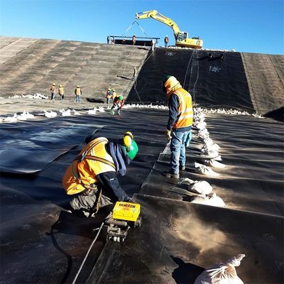 Géomembrane en HDPE de style chinois pour l'aquaculture