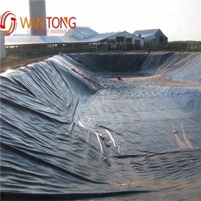 0.2-4 mm Épaisseur HDPE Geomembrane Liner d'étang pour l'aquaculture