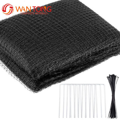 2 paquets de filets de clôture de cerf en PP 7 * 100 pieds filet d'oiseau pour le jardin Mesh 1,5 cm anti-oiseau