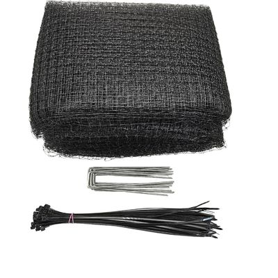 Rameau en plastique en maille noire de 7*100 pieds pour la protection des chèvres et des fermes dans les champs de jardin