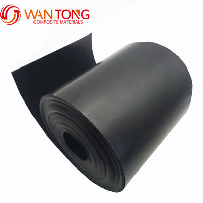 Liner de géomembrane en HDPE noir 1 mm pour étangs agricoles imperméable à l'eau 0,5 mm 0,75 mm 1,5 mm