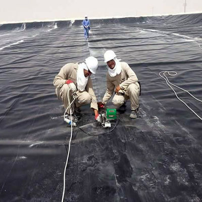 Étang à géomembranes en HDPE LDPE LLDPE PVC pour les crevettes de poisson en Indonésie