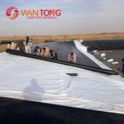 Liner de géomembrane en PEHD pour barrage de piscine et décharge agricole 100% matières premières vierges