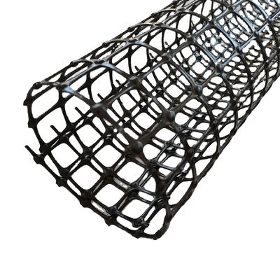 PP 3030KN Géogrid bi-axiale pour la protection contre les pentes de la construction routière 12.7*12.7 mm Taille de maille