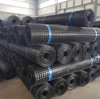 Réseau géographique bi-directionnel bi-axiale en plastique en PP 20kn 30kn 40kn pour le renforcement de la base de la route