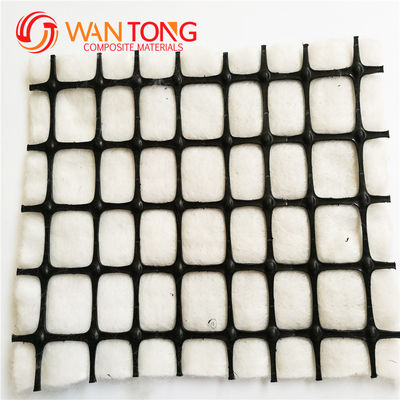 PP plastique géogrid composite PET géotextile non tissé pour le renforcement de ponts et de tunnels