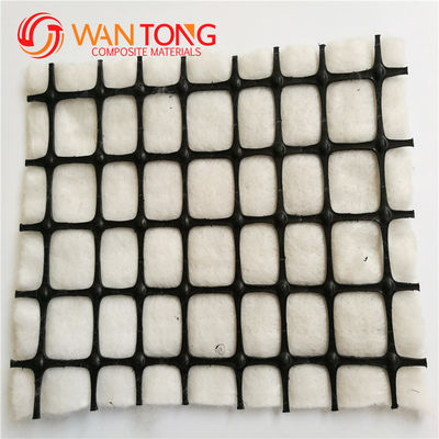 PP plastique géogrid composite PET géotextile non tissé pour le renforcement de ponts et de tunnels