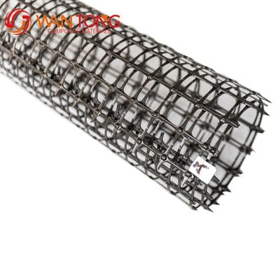 25.4*25,4 mm Taille de la maille Haute résistance Biaxiale PP en plastique Géogrid pour le renforcement du sol Bonne vente