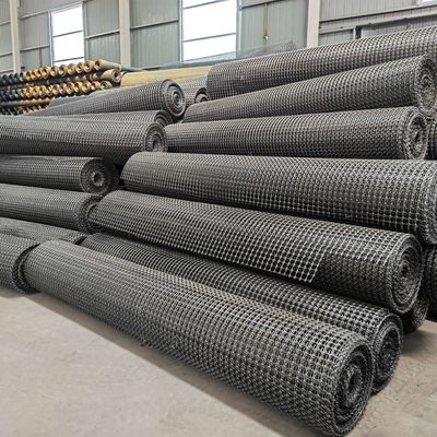 Construction routière essentielle 50kn/M PP Géogrid biaxial avec certification CE/ISO9001