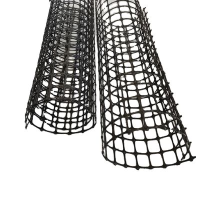 Résistance à la traction 40/40kn Polypropylène plastique géogrid Biaxiale PP géogrid pour inspection sur place