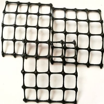 Résistance à la traction 40/40kn Polypropylène plastique géogrid Biaxiale PP géogrid pour inspection sur place