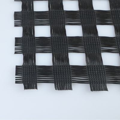 Réseau géo-composite en fibre de verre pour le renforcement de la couche d'asphalte 50/50 kn