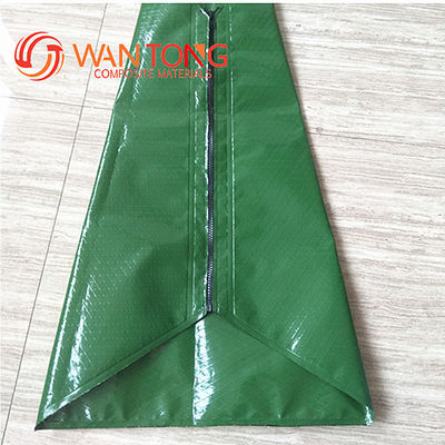 Tarte à mailles renforcées en PE vert durable pour l'irrigation à goutte à goutte à libération lente 20 gallons