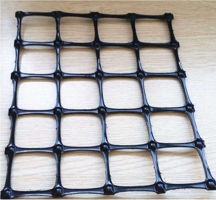 1-6m Largeur 30kn Plastique PP Biaxiale Géogrid Géotextile composite pour la construction routière