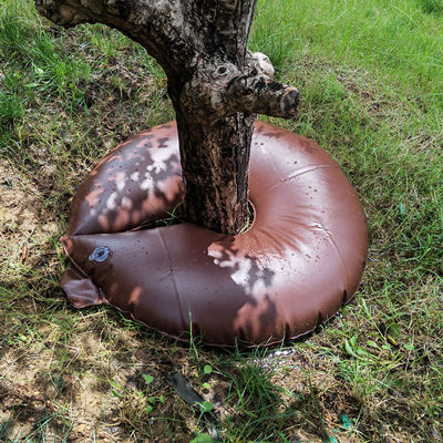 15 gallons d'eau à libération lente Économie d'eau PVC brun anneau d'arrosage pour les plantes et les arbustes
