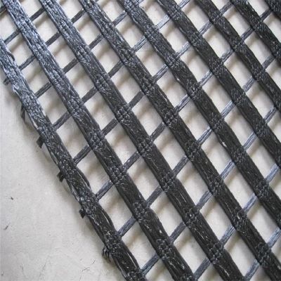 200-200kn Géogrid en fibre de verre Parfait pour la construction de routes et le renforcement des pavés